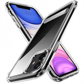Evastore Apple iPhone 11 Standlı Şeffaf Silikon L-Stand Kapak Kılıf