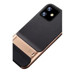 Evastore Apple iPhone 11 Standlı Verus Siyah Kapak Kılıf