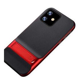 Evastore Apple iPhone 11 Standlı Verus Siyah Kapak Kılıf