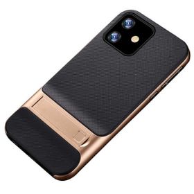 Evastore Apple iPhone 11 Standlı Verus Siyah Kapak Kılıf
