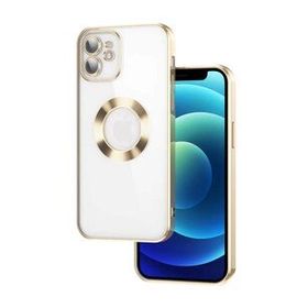 Evastore Apple iPhone 12 Kamera Korumalı Logo Gösteren Omega Kapak Kılıf