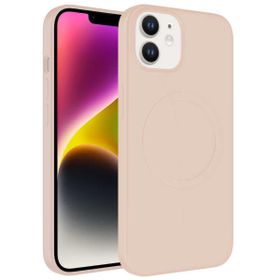 Evastore Apple iPhone 12 Magsafe Wireless Şarj Özellikli Pastel Renk Silikon Plas Kapak Kılıf