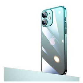 Evastore Apple iPhone 12 Parlak Renk Geçişli Kamera Korumalı Senkron Kapak Kılıf