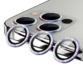 Evastore Apple İphone 12 Pro Cl-06 Elmas Taş Tasarımlı Kamera Lens Koruyucu