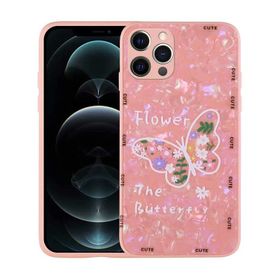 Evastore Apple iPhone 12 Pro Desenli Sert Silikon Mumila Kapak Kılıf