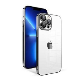 Evastore Apple iPhone 12 Pro Kamera Korumalı Renkli Çerçeveli Garaj Kapak Kılıf