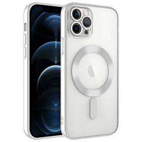 Evastore Apple iPhone 12 Pro Max Kamera Korumalı Magsafe Wireless Şarj Özellikli Demre Kapak Kılıf