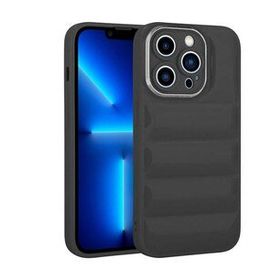 Evastore Apple iPhone 12 Pro Max Kamera Korumalı Parlak Airbag'li Galya Kapak Kılıf