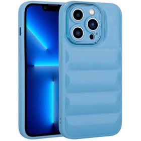 Evastore Apple iPhone 12 Pro Max Kamera Korumalı Parlak Airbag'li Galya Kapak Kılıf