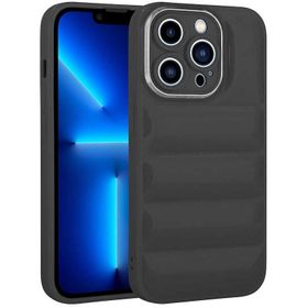 Evastore Apple iPhone 12 Pro Max Kamera Korumalı Parlak Airbag'li Galya Kapak Kılıf