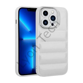 Evastore Apple iPhone 12 Pro Max Kamera Korumalı Parlak Airbag'li Zore Galya Kapak Kılıf