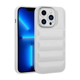 Evastore Apple iPhone 12 Pro Max Kamera Korumalı Parlak Airbag'li Zore Galya Kapak Kılıf