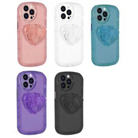 Evastore Apple iPhone 12 Pro Max Kamera Korumalı Pop Soketli Renkli Ofro Kapak Kılıf