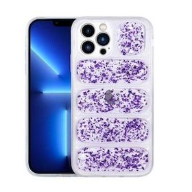 Evastore Apple iPhone 12 Pro Max Kamera Korumalı Simli Airbag'li Dalga Kapak Kılıf