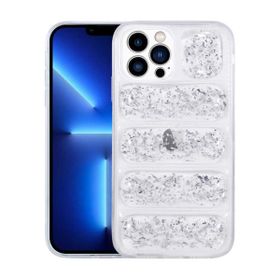 Evastore Apple iPhone 12 Pro Max Kamera Korumalı Simli Airbag'li Dalga Kapak Kılıf