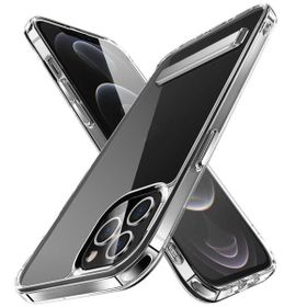 Evastore Apple iPhone 12 Pro Max Standlı Şeffaf Silikon L-Stand Kapak Kılıf