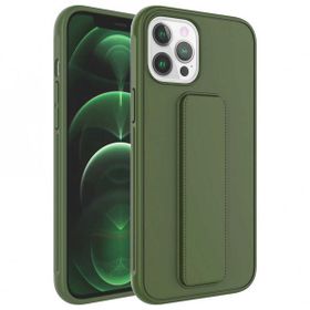 Evastore Apple iPhone 12 Pro Qstand Kapak Kılıf