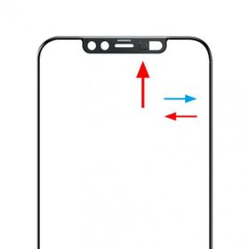 Evastore Apple İphone 12 Pro Secret Ön Kamera On Off Temperli Cam Ekran Koruyucu