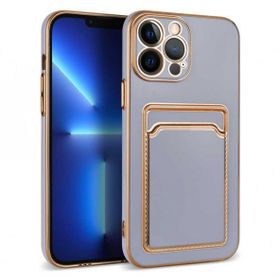 Evastore Apple iPhone 12 Pro Zore Bark Kartlıklı Kapak Kılıf