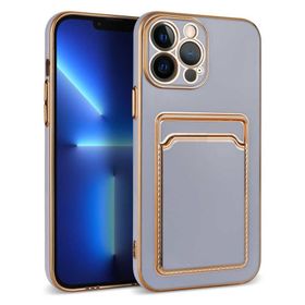 Evastore Apple iPhone 12 Pro Zore Bark Kartlıklı Kapak Kılıf