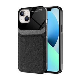 Evastore Apple İphone 13 Deri Görünümlü Tasarım Sert Arka Kapak Kılıf