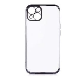 Evastore Apple iPhone 13 İnce Köşeleri Renkli Şeffaf Silikon Kılıf
