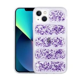 Evastore Apple iPhone 13 Kamera Korumalı Simli Airbag'li Dalga Kapak Kılıf