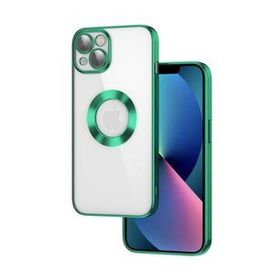 Evastore Apple iPhone 13 Kılıf Kamera Korumalı Logo Gösteren Şeffaf Kapak