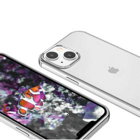 Evastore Apple iPhone 13 Mini Pixel Sarı Kenarlı Kapak Kılıf