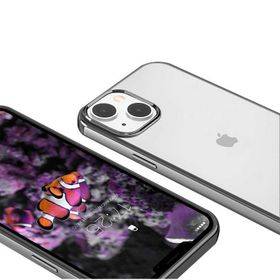 Evastore Apple iPhone 13 Mini Pixel Sarı Kenarlı Kapak Kılıf
