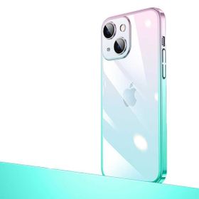 Evastore Apple iPhone 13 Parlak Renk Geçişli Kamera Korumalı Senkron Kapak Kılıf