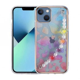 Evastore Apple iPhone 13 Pilla Kalpli Renkli Kapak Kılıf