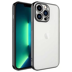 Evastore Apple iPhone 13 Pro Glitter Full Renkli Silikon Kapak Kılıf