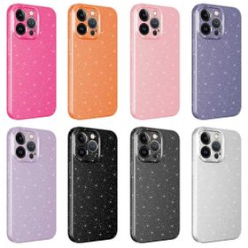 Evastore Apple iPhone 13 Pro Kamera Korumalı Simli Lüks Zore Koton Kapak Kılıf