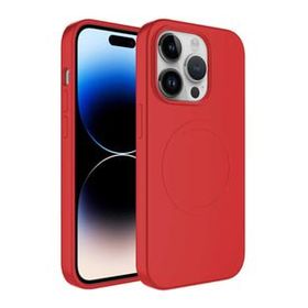 Evastore Apple iPhone 13 Pro Magsafe Wireless Şarj Özellikli Pastel Renk Silikon Plas Kapak Kılıf