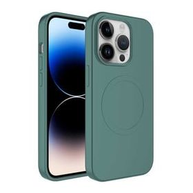 Evastore Apple iPhone 13 Pro Magsafe Wireless Şarj Özellikli Pastel Renk Silikon Plas Kapak Kılıf