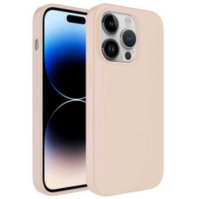 Evastore Apple iPhone 13 Pro Magsafe Wireless Şarj Özellikli Pastel Renk Silikon Plas Kapak Kılıf