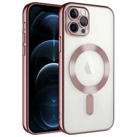 Evastore Apple iPhone 13 Pro Max Kamera Korumalı Magsafe Wireless Şarj Özellikli Demre Kapak Kılıf