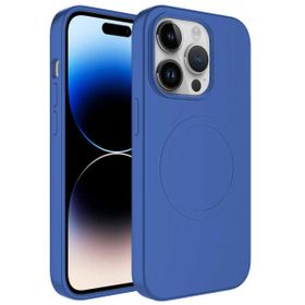 Evastore Apple iPhone 13 Pro Max Magsafe Wireless Şarj Özellikli Pastel Renk Silikon Plas Kapak Kılıf