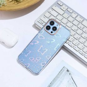 Evastore Apple iPhone 13 Pro Max Sidney Desenli Sert Kapak Kılıf