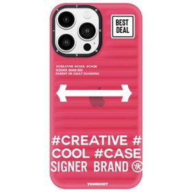 Evastore Apple iPhone 13 Pro Max Youngkit Luggage Firefly Serisi Kapak Kılıf