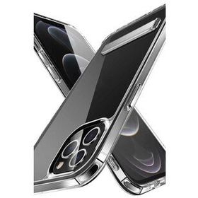 Evastore Apple iPhone 13 Pro Standlı Şeffaf Silikon L-Stand Kapak Kılıf