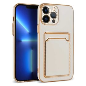 Evastore Apple iPhone 13 Pro Zore Bark Kartlıklı Kapak Kılıf