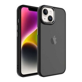 Evastore Apple iPhone 14 Buzlu Sert PC May Kapak Kılıf
