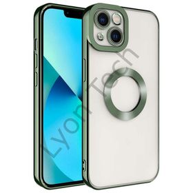 Evastore Apple iPhone 14 Kamera Korumalı Logo Gösteren Zore Omega Kapak Kılıf