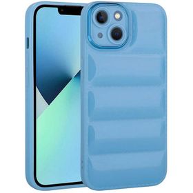 Evastore Apple iPhone 14 Kamera Korumalı Parlak Airbag'li Galya Kapak Kılıf