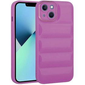 Evastore Apple iPhone 14 Kamera Korumalı Parlak Airbag'li Galya Kapak Kılıf