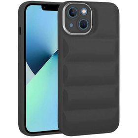 Evastore Apple iPhone 14 Kamera Korumalı Parlak Airbag'li Galya Kapak Kılıf