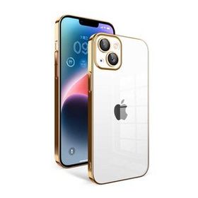 Evastore Apple iPhone 14 Kamera Korumalı Renkli Çerçeveli Garaj Kapak Kılıf