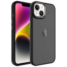 Evastore Apple iPhone 14 Plus Buzlu Sert PC Zore May Kapak Kılıf